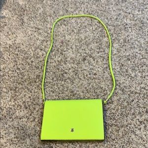 Lime green purse